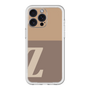 スリムプロテクションプレミアムケース［ オリジナル - initial two tone - Z brown ］