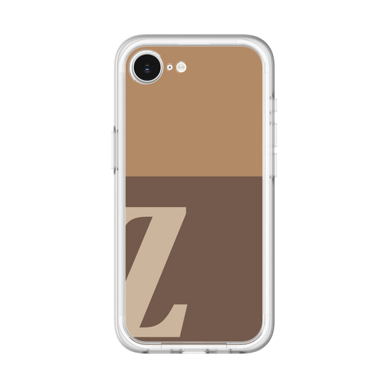 スリムプロテクションプレミアムケース［ オリジナル - initial two tone - Z brown ］