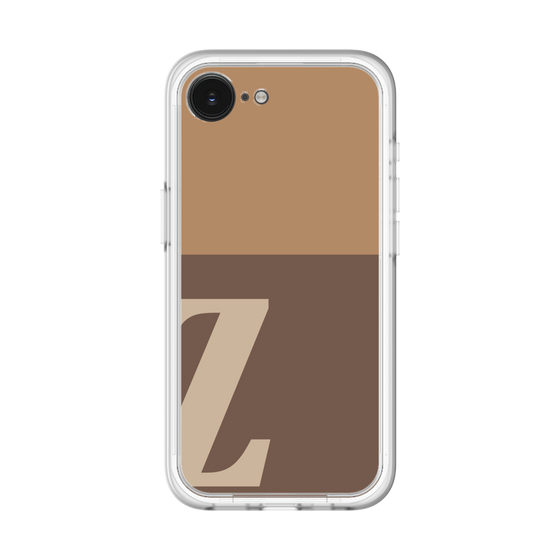 スリムプロテクションプレミアムケース［ オリジナル - initial two tone - Z brown ］
