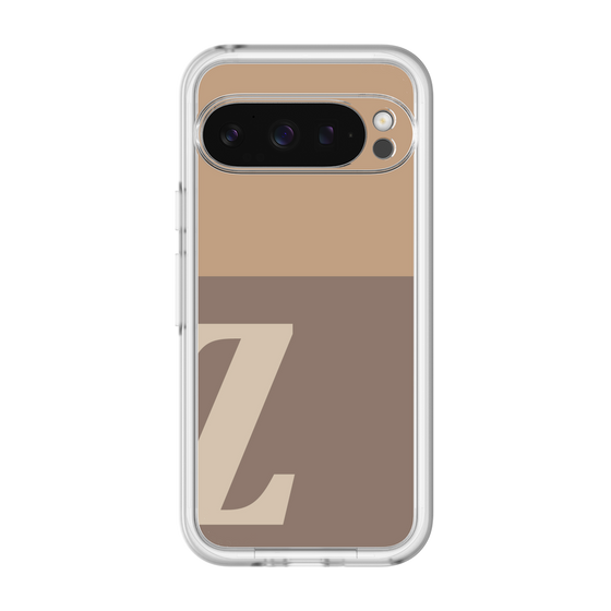 スリムプロテクションプレミアムケース［ オリジナル - initial two tone - Z brown ］