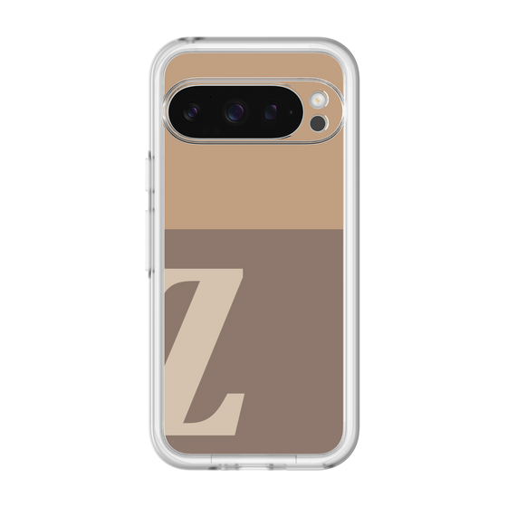 スリムプロテクションプレミアムケース［ オリジナル - initial two tone - Z brown ］