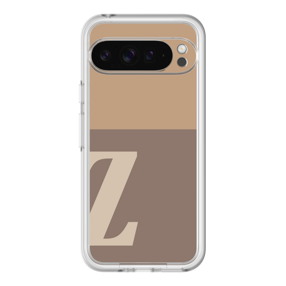 スリムプロテクションプレミアムケース［ オリジナル - initial two tone - Z brown ］