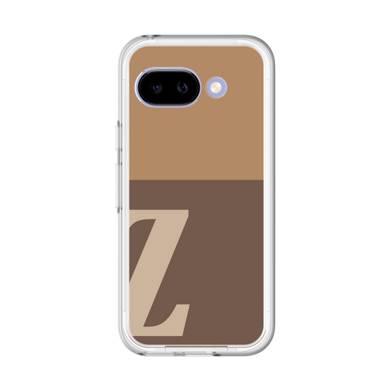 スリムプロテクションプレミアムケース［ オリジナル - initial two tone - Z brown ］