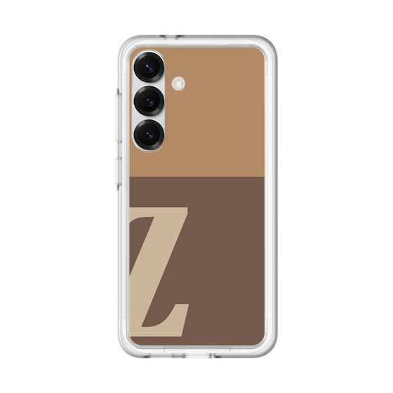スリムプロテクションプレミアムケース［ オリジナル - initial two tone - Z brown ］