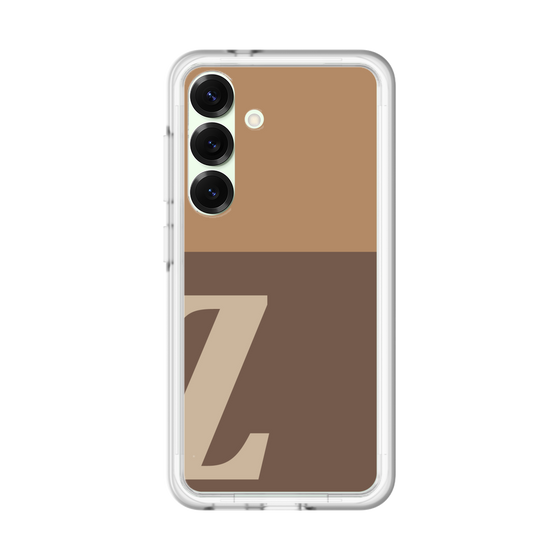 スリムプロテクションプレミアムケース［ オリジナル - initial two tone - Z brown ］