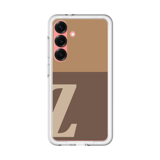 スリムプロテクションプレミアムケース［ オリジナル - initial two tone - Z brown ］