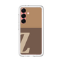 スリムプロテクションプレミアムケース［ オリジナル - initial two tone - Z brown ］