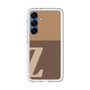 スリムプロテクションプレミアムケース［ オリジナル - initial two tone - Z brown ］