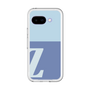 スリムプロテクションプレミアムケース［ オリジナル - initial two tone - Z blue ］