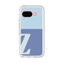 スリムプロテクションプレミアムケース［ オリジナル - initial two tone - Z blue ］