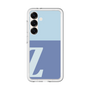 スリムプロテクションプレミアムケース［ オリジナル - initial two tone - Z blue ］