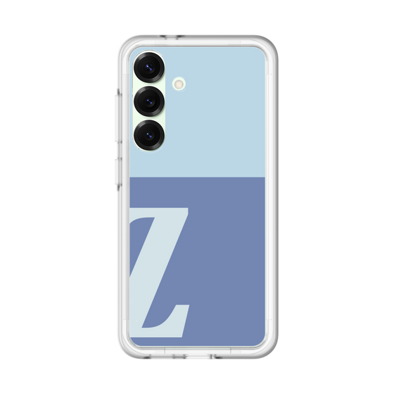 スリムプロテクションプレミアムケース［ オリジナル - initial two tone - Z blue ］