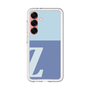 スリムプロテクションプレミアムケース［ オリジナル - initial two tone - Z blue ］