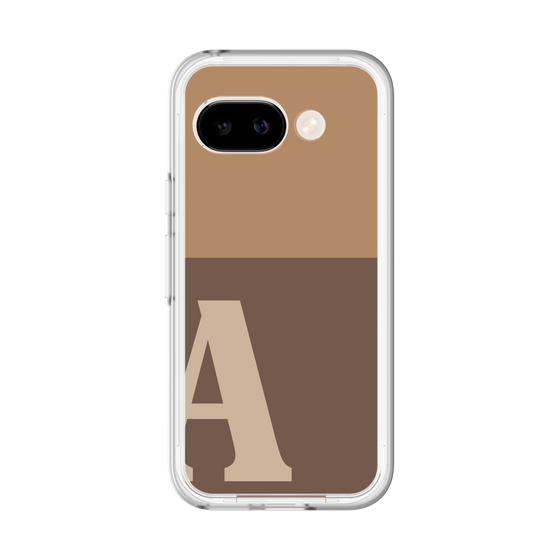 スリムプロテクションプレミアムケース［ オリジナル - initial two tone - A brown ］
