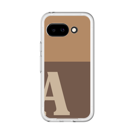 スリムプロテクションプレミアムケース［ オリジナル - initial two tone - A brown ］