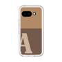 スリムプロテクションプレミアムケース［ オリジナル - initial two tone - A brown ］