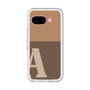 スリムプロテクションプレミアムケース［ オリジナル - initial two tone - A brown ］