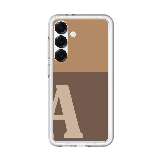 スリムプロテクションプレミアムケース［ オリジナル - initial two tone - A brown ］