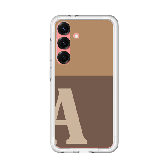 スリムプロテクションプレミアムケース［ オリジナル - initial two tone - A brown ］