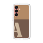 スリムプロテクションプレミアムケース［ オリジナル - initial two tone - A brown ］