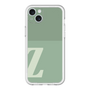 スリムプロテクションプレミアムケース［ オリジナル - initial two tone - Z green ］