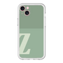 スリムプロテクションプレミアムケース［ オリジナル - initial two tone - Z green ］