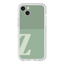 スリムプロテクションプレミアムケース［ オリジナル - initial two tone - Z green ］