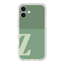 スリムプロテクションプレミアムケース［ オリジナル - initial two tone - Z green ］