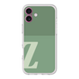 スリムプロテクションプレミアムケース［ オリジナル - initial two tone - Z green ］