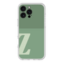 スリムプロテクションプレミアムケース［ オリジナル - initial two tone - Z green ］