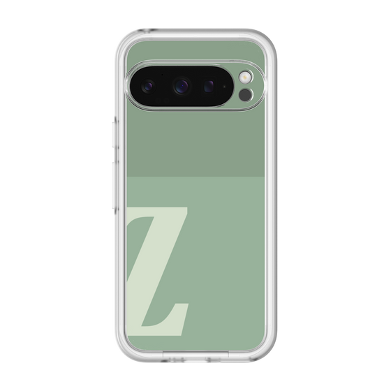 スリムプロテクションプレミアムケース［ オリジナル - initial two tone - Z green ］