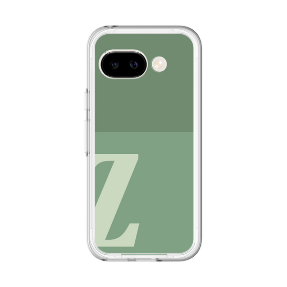 スリムプロテクションプレミアムケース［ オリジナル - initial two tone - Z green ］