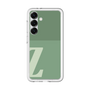 スリムプロテクションプレミアムケース［ オリジナル - initial two tone - Z green ］