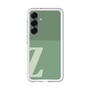 スリムプロテクションプレミアムケース［ オリジナル - initial two tone - Z green ］