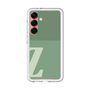 スリムプロテクションプレミアムケース［ オリジナル - initial two tone - Z green ］