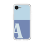 スリムプロテクションプレミアムケース［ オリジナル - initial two tone - A blue ］