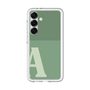 スリムプロテクションプレミアムケース［ オリジナル - initial two tone - A green ］