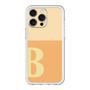スリムプロテクションプレミアムケース［ オリジナル - initial two tone - B orange ］