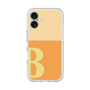 スリムプロテクションプレミアムケース［ オリジナル - initial two tone - B orange ］