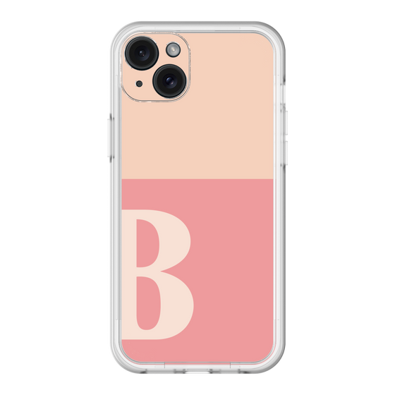 スリムプロテクションプレミアムケース［ オリジナル - initial two tone - B pink ］
