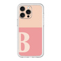 スリムプロテクションプレミアムケース［ オリジナル - initial two tone - B pink ］