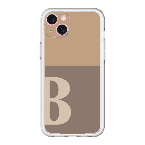 スリムプロテクションプレミアムケース［ オリジナル - initial two tone - B brown ］