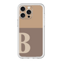 スリムプロテクションプレミアムケース［ オリジナル - initial two tone - B brown ］