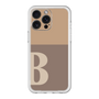 スリムプロテクションプレミアムケース［ オリジナル - initial two tone - B brown ］