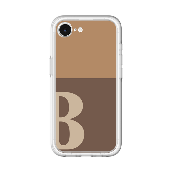 スリムプロテクションプレミアムケース［ オリジナル - initial two tone - B brown ］