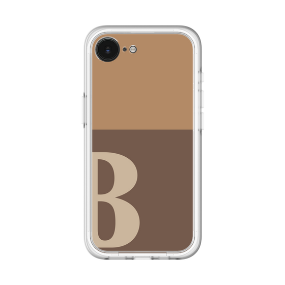 スリムプロテクションプレミアムケース［ オリジナル - initial two tone - B brown ］