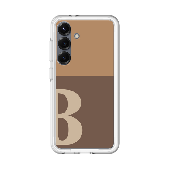 スリムプロテクションプレミアムケース［ オリジナル - initial two tone - B brown ］