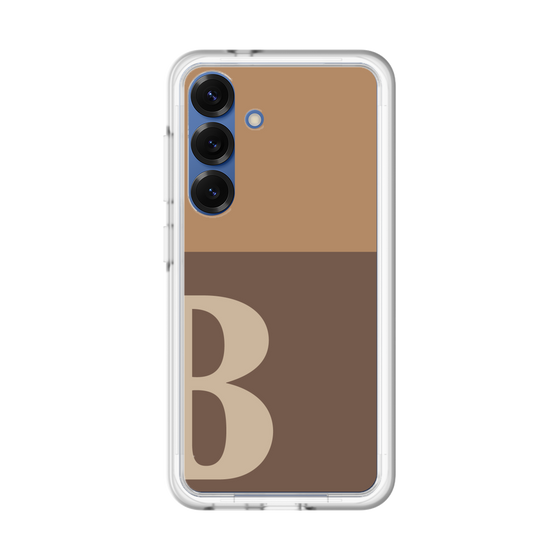 スリムプロテクションプレミアムケース［ オリジナル - initial two tone - B brown ］
