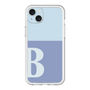 スリムプロテクションプレミアムケース［ オリジナル - initial two tone - B blue ］
