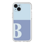 スリムプロテクションプレミアムケース［ オリジナル - initial two tone - B blue ］